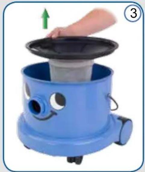 Numatic Charles CVC370 - Dry - Assembly - 3