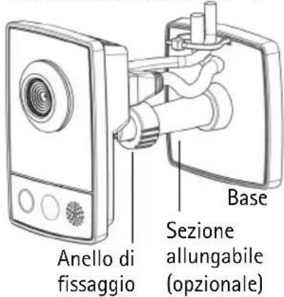 AXIS M1011 - Collegamento dei cavi - 1