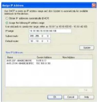 AXIS M1011 - Assign IP addresses in multiple devices - 2
