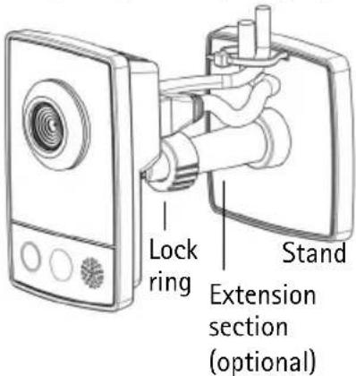 AXIS M1011 - Wall mounting - 1