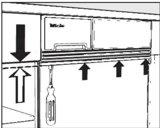 MIELE W 2819 i WPM R - Spacer bars - 1