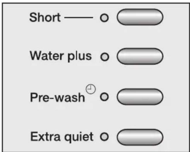 MIELE W 2819 i WPM R - ⑥ Select an extra option(s) - 1