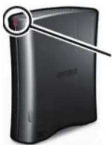 BUFFALO 2TB LinkStation Mini - Rouge clignotant (code d'erreur) - 1