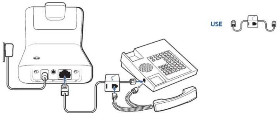 PLANTRONICS Blackwire CS540 - Desk Phone (standard) - 1