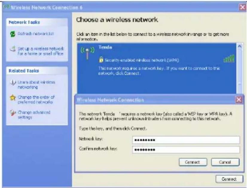 Tenda W311U+ - Wireless Network Connection under Windows XP - 3