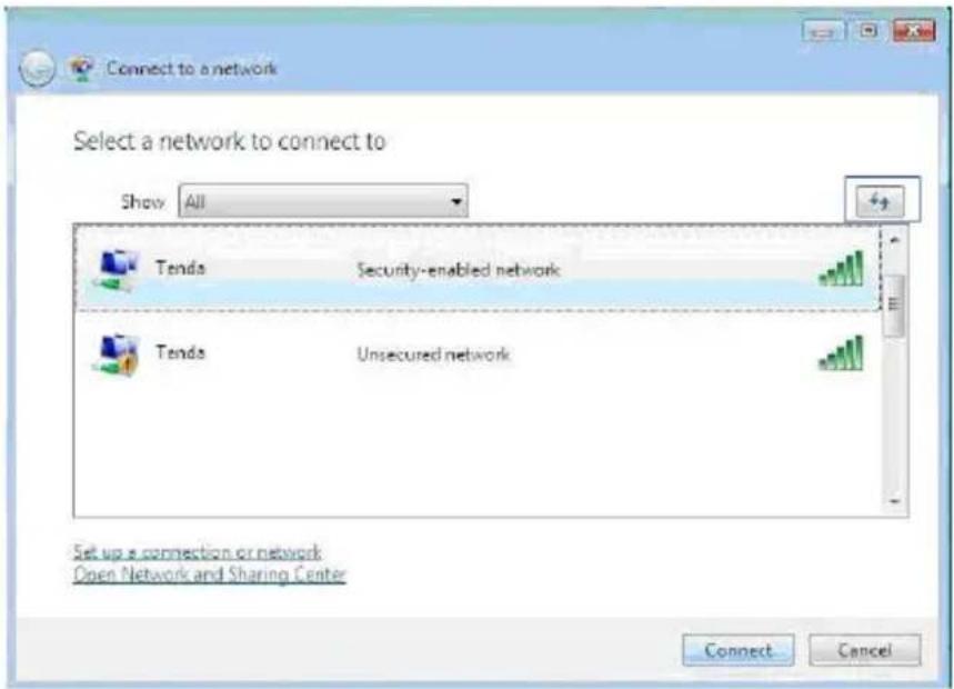 Tenda W311U+ - Wireless Network Connection under VISTA - 2