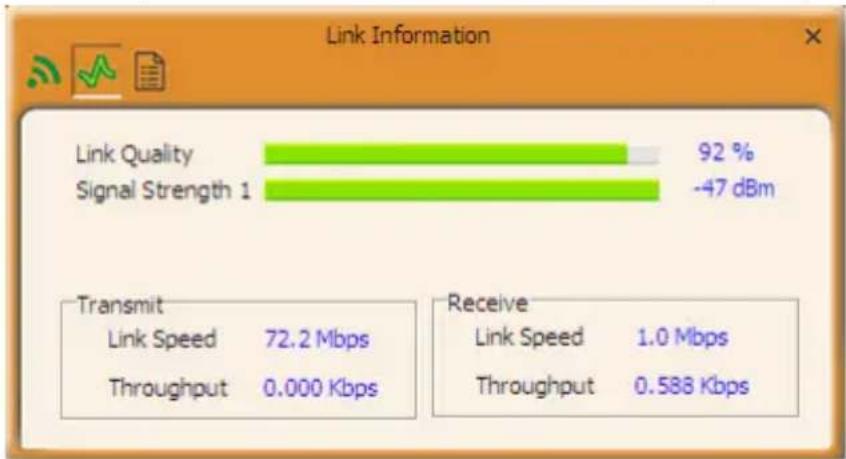 Tenda W311U+ - Link Information - 2