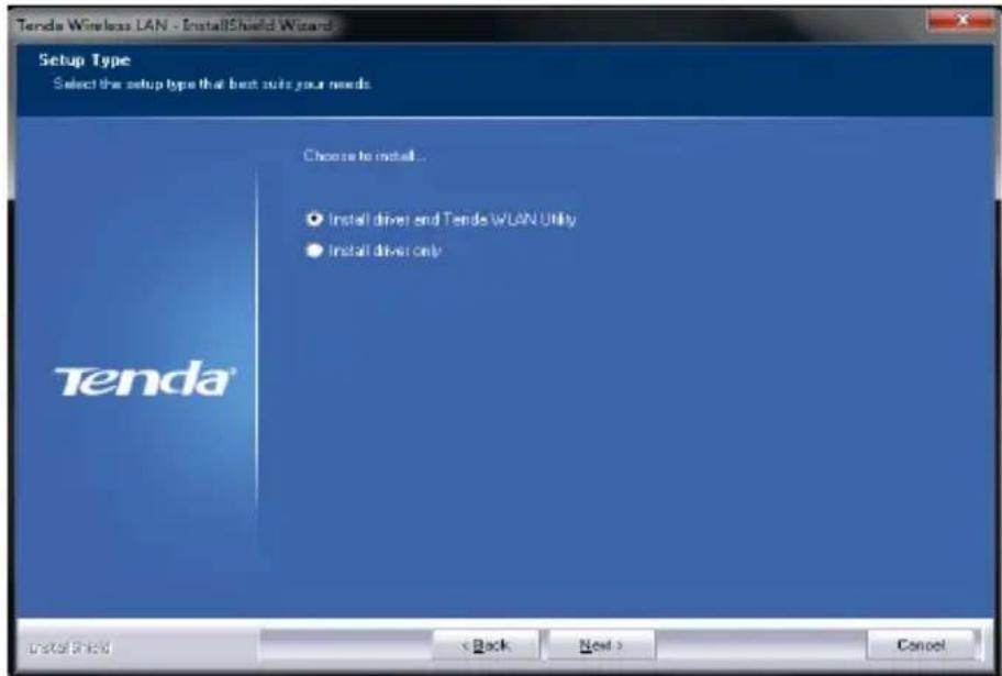 Tenda W311U+ - Install the PCI network adapter - 5