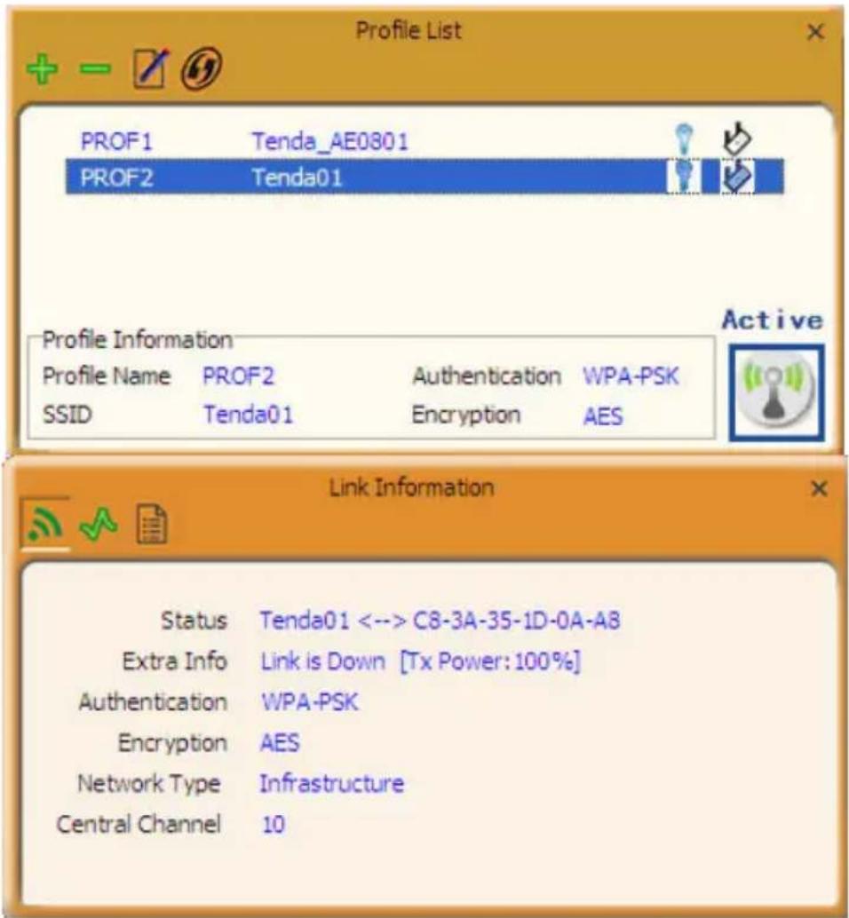 Tenda W311U+ - Infrastructure Profile Management - 3