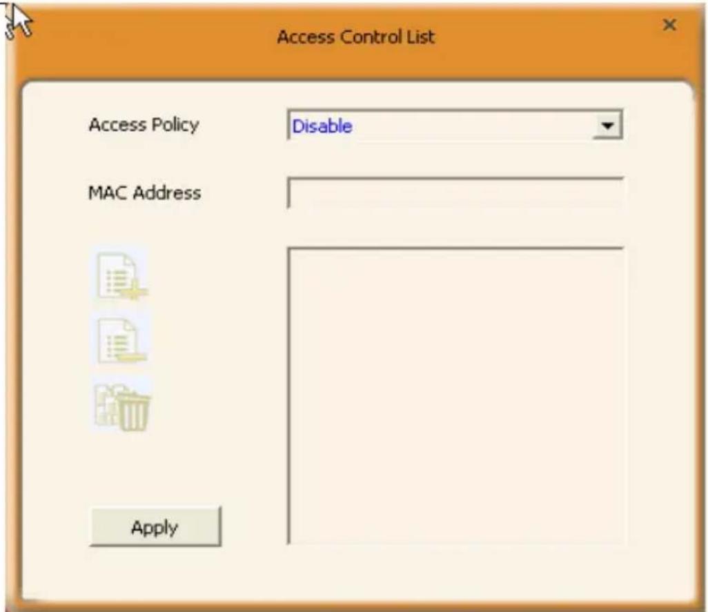 Tenda W311U+ - Access Control List - 1