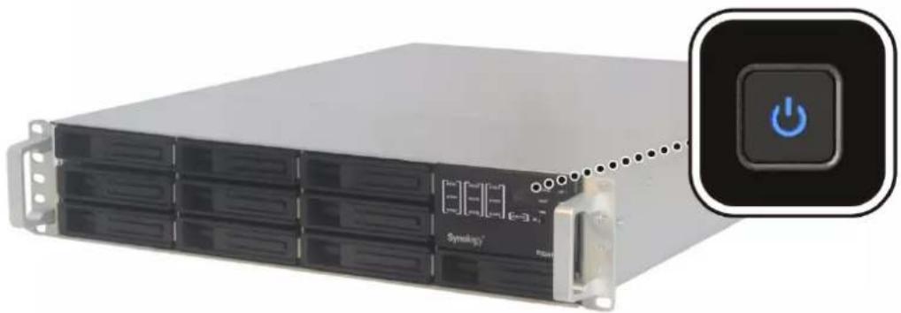 SYNOLOGY RackStation RS3412xs - Démarrez votre RackStation - 2