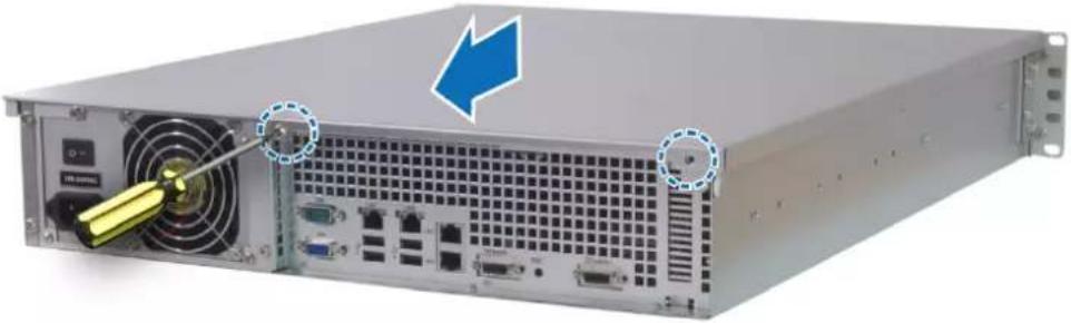 SYNOLOGY RackStation RS3412xs - Installer le module de RAM - 1