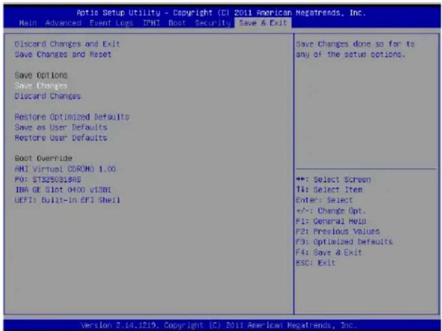 Supermicro X9DRW-IF - 4-8 Save & Exit - 1