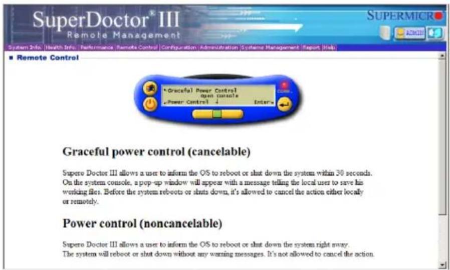 Supermicro X9DRW-IF - SuperDoctor® III Interface Display Screen-II (Remote Control) - 1