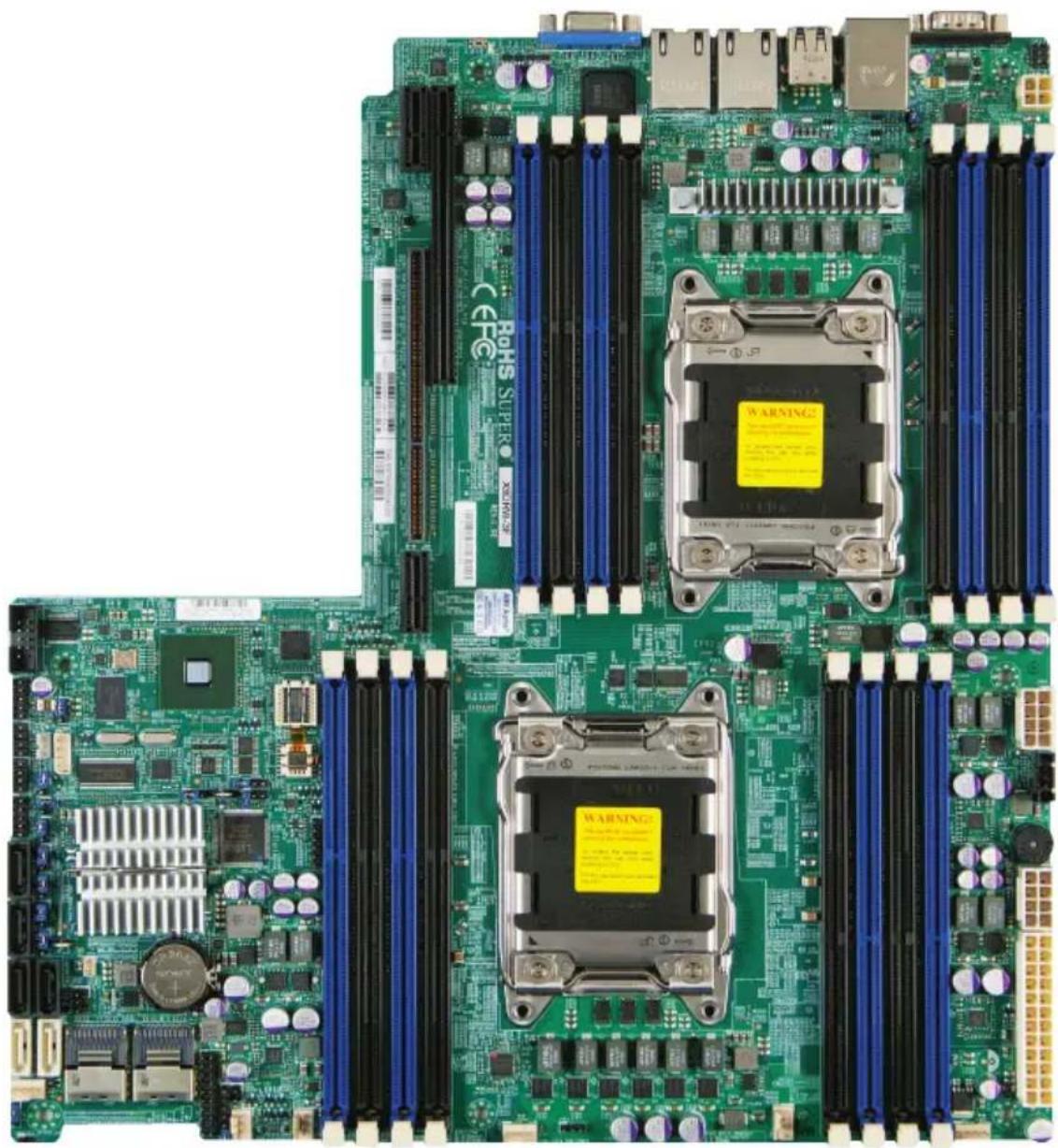 Supermicro X9DRW-IF - Motherboard Image - 1