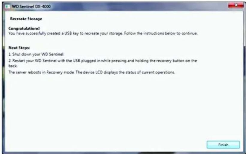 WESTERN DIGITAL Sentinel DX4000 12TB - Recreating the storage - 5