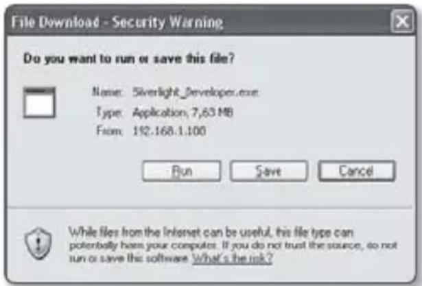 SAMSUNG SNV-7080R - INSTALLING SILVERLIGHT RUNTIME - 2