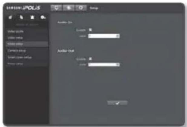 SAMSUNG SNV-7080R - Audio setup - 1