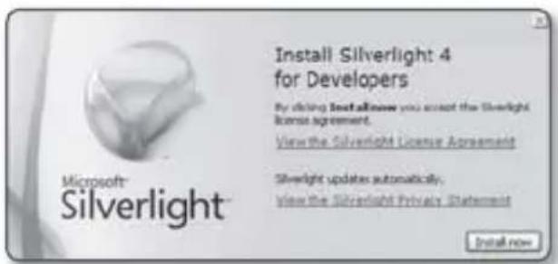 SAMSUNG SNV-7080R - INSTALLING SILVERLIGHT RUNTIME - 4