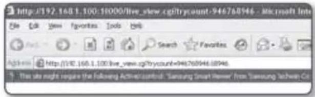 SAMSUNG SNV-7080R - INSTALLING ACTIVEX - 1