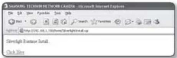 SAMSUNG SNV-7080R - INSTALLING SILVERLIGHT RUNTIME - 1