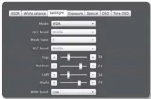 SAMSUNG SNV-7080R - WDR Setup - 2