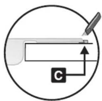 SMEG P1752XBN - Positionnement dujointisolant - 2