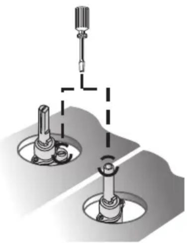 SMEG P1752XBN - Réglageduminimumpourlegazdevilleetleméthane - 1