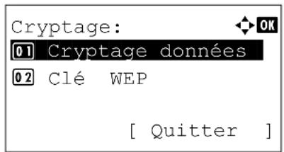 KYOCERA FS-4300DN/KL3 - Cryptage (Paramètres de cryptage) - 2