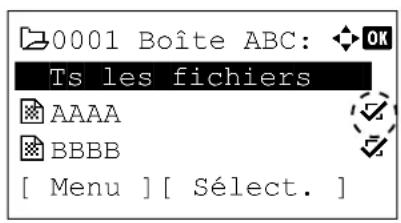 KYOCERA FS-4300DN/KL3 - Numéro de boîte/nom de boîte (sélectionner un fichier) - 1
