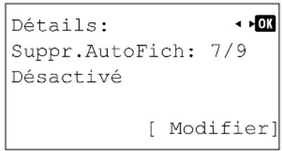 KYOCERA FS-4300DN/KL3 - Suppr.AutoFich (paramètre pour la suppression automatique des fichiers) - 1