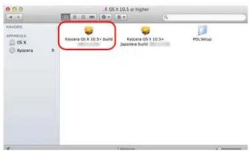 KYOCERA FS-4300DN/KL3 - Installation sur un ordinateur Macintosh - 2