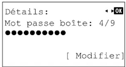 KYOCERA FS-4300DN/KL3 - Mot passe boîte (paramètre du mot de passe de la boîte) - 2
