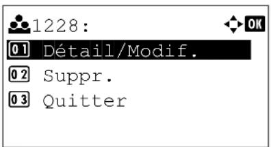 KYOCERA FS-4300DN/KL3 - Supprimer (Suppression des comptes enregistrés) - 2