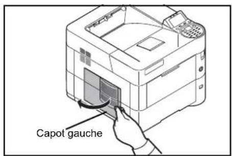 KYOCERA FS-4300DN/KL3 - Remplacement du bac de récupération de toner - 1