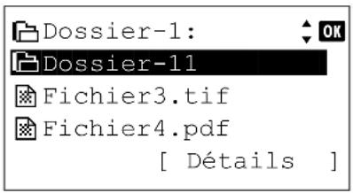 KYOCERA FS-4300DN/KL3 - Affichage de la liste des fichiers - 2