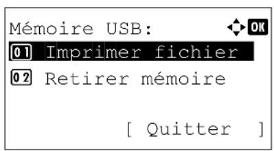 KYOCERA FS-4300DN/KL3 - Mémoire USB (sélection mémoire USB) - 1