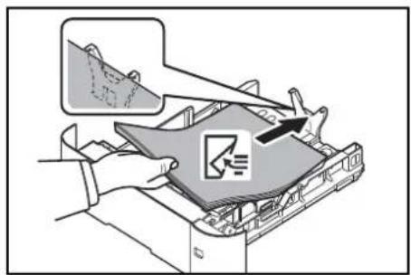 KYOCERA FS-4300DN/KL3 - Chargement de papier dans le bac - 12
