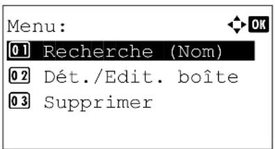 KYOCERA FS-4300DN/KL3 - Suppression des boîtes personnalisées - 1