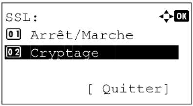 KYOCERA FS-4300DN/KL3 - Cryptage (Paramètres de cryptage) - 3