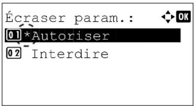 KYOCERA FS-4300DN/KL3 - Écraser param. (paramètre d'écrasement du stockage) - 2