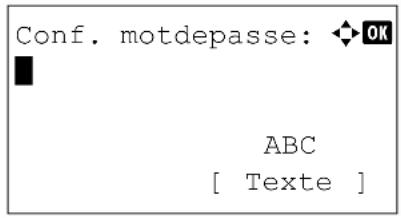 KYOCERA FS-4300DN/KL3 - Pour modifier le mot de passe de connexion - 3
