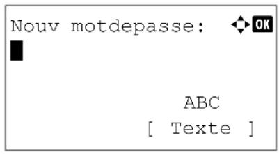KYOCERA FS-4300DN/KL3 - Pour modifier le mot de passe de connexion - 2
