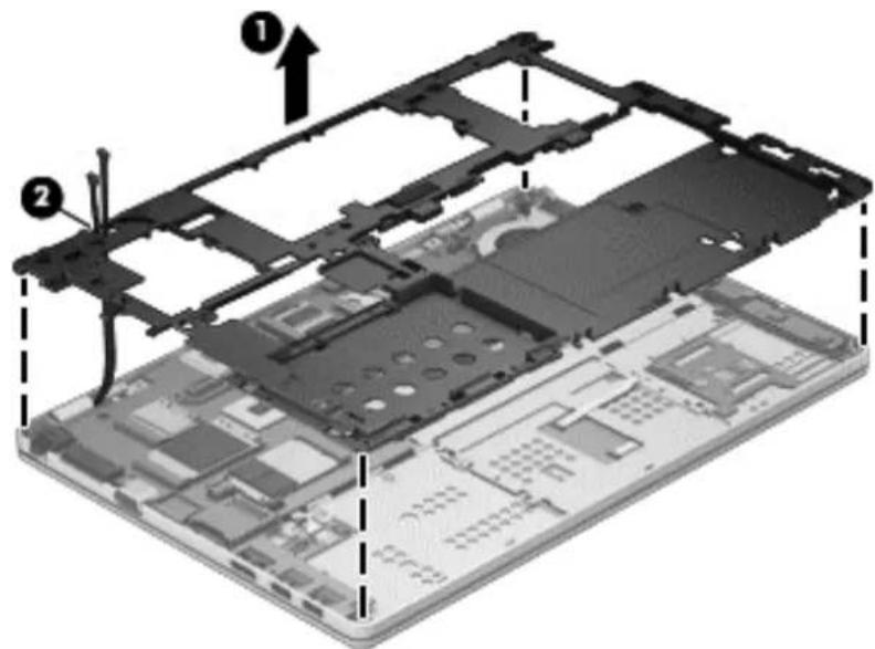 HP EliteBook Folio 9470m - Description Spare part number - 4
