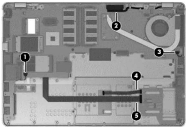 HP EliteBook Folio 9470m - Description Spare part number - 4