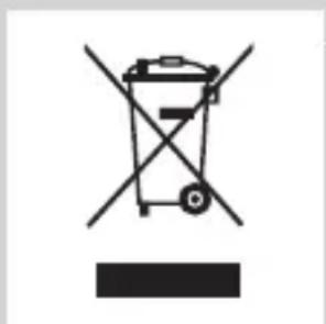 Symbol of a trash bin crossed with a crossed-out box and a blank rectangular block below, indicating no waste or disposal.