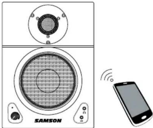 SAMSON MediaOne BT3 - Appariement avec un dispositif Bluetooth® - 1