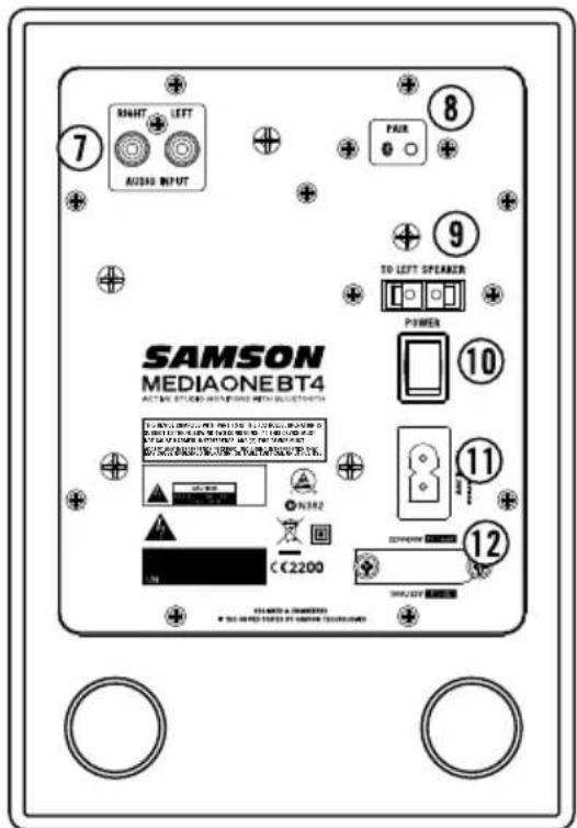 SAMSON MediaOne BT3 - Altavoz Activo (altavoz derecho) - 2