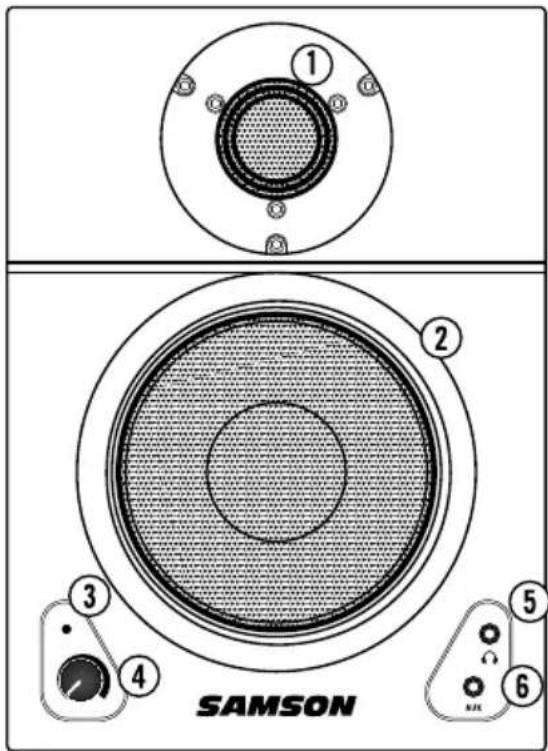 SAMSON MediaOne BT3 - Altoparlante attivo (altoparlante destro) - 1