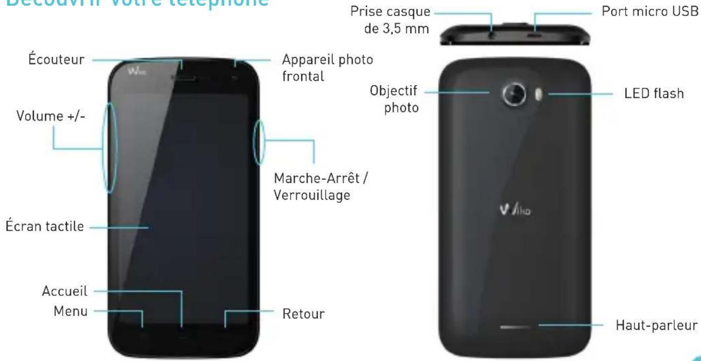 WIKO Barry 9201 - Contenu du coffret : - 1